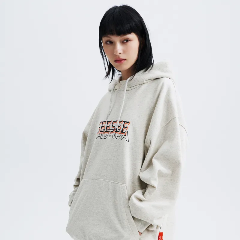 See See X Nautica White Sail Nautica White Sail X SEE SEE Co branded Series Sweatshirts Unisex-11
