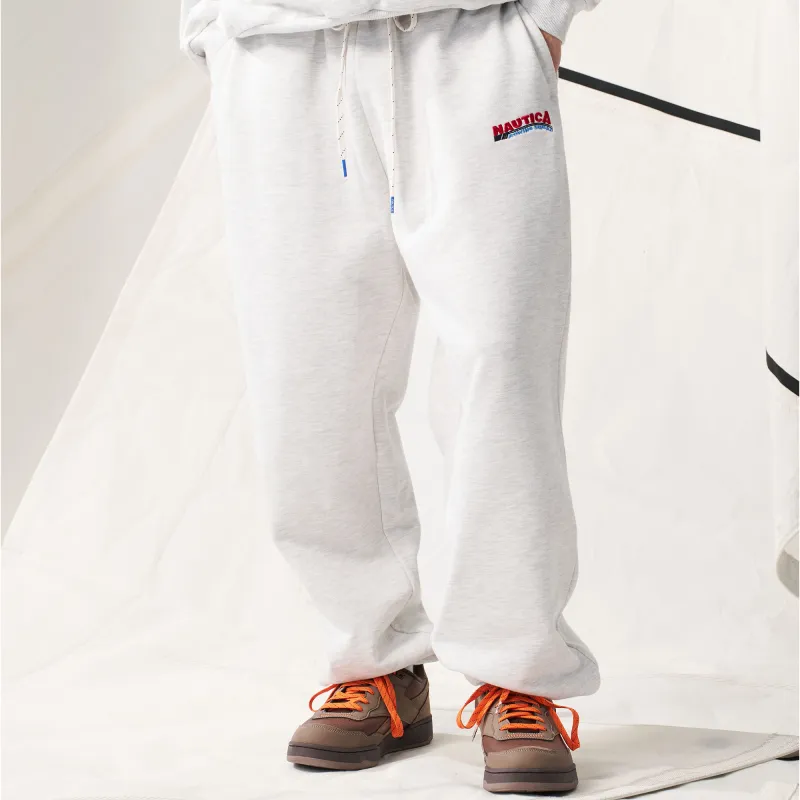 Nautica White Sail Knitted Sports Pants Men's-12