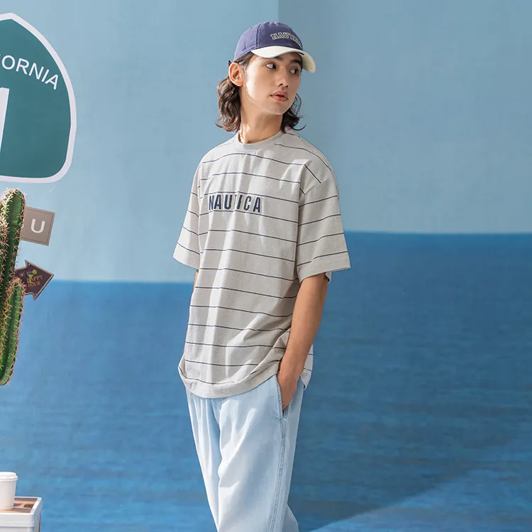 Nautica White Sail T Shirt Unisex-12