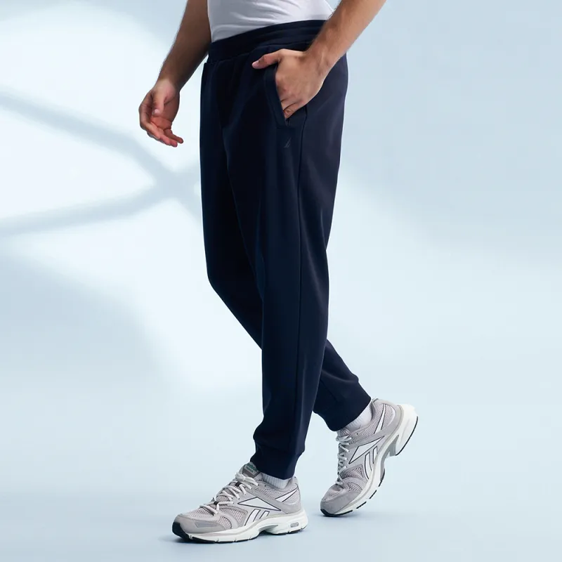 NAUTICA Knitted Sports Pants Men's Navy Blue-3