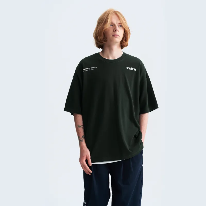 Nautica White Sail T Shirt Unisex-10