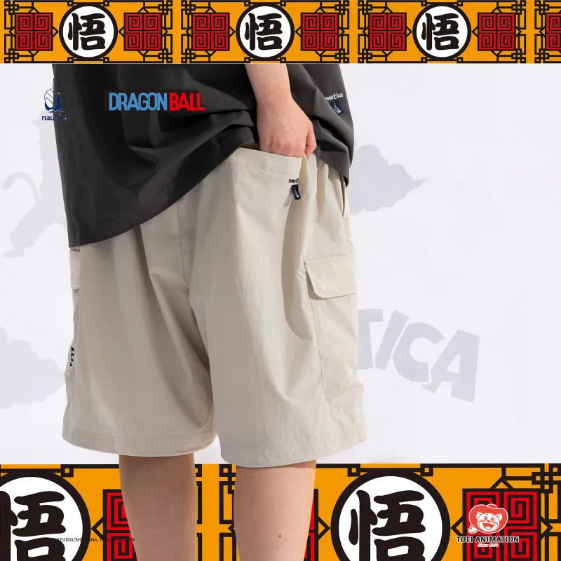 Nautica White Sail x LONGZHULIANMINGXILIE Cargo Shorts Unisex-16