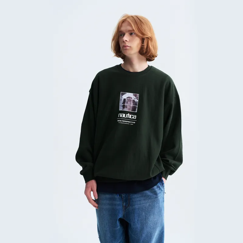 Nautica White Sail Nautica White Sail X Yasuke Kawamura Co branded Series Sweatshirts Unisex-18