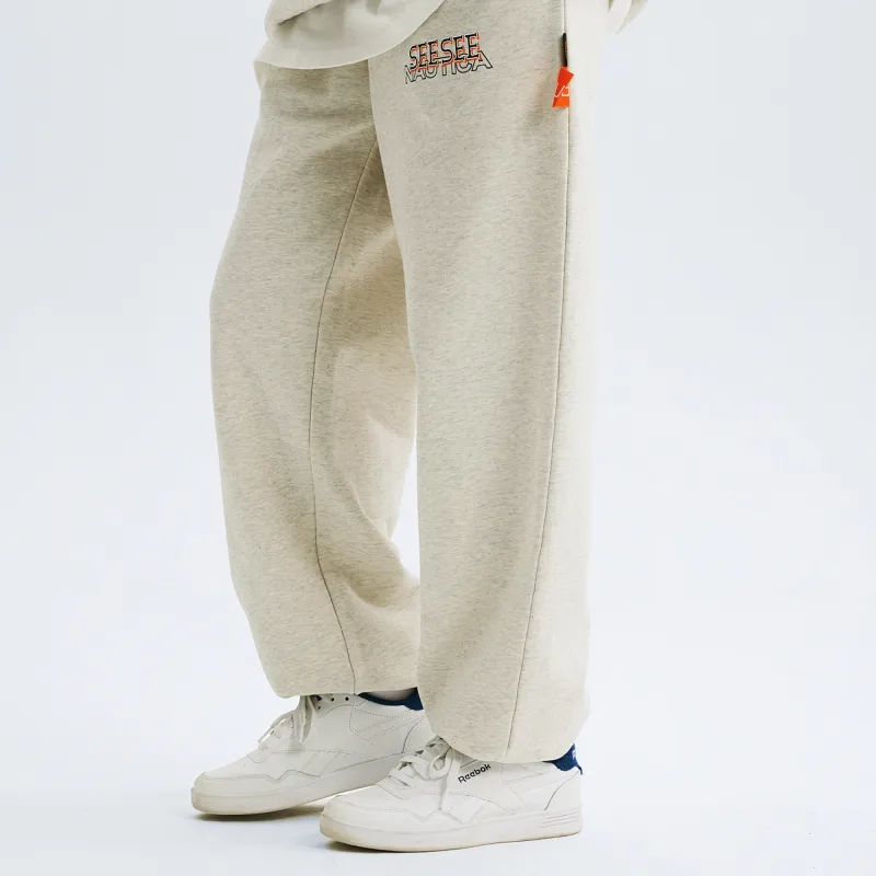 See See X Nautica White Sail Nautica White Sail X SEE SEE Co branded Series Knitted Sweatpants Unisex-12