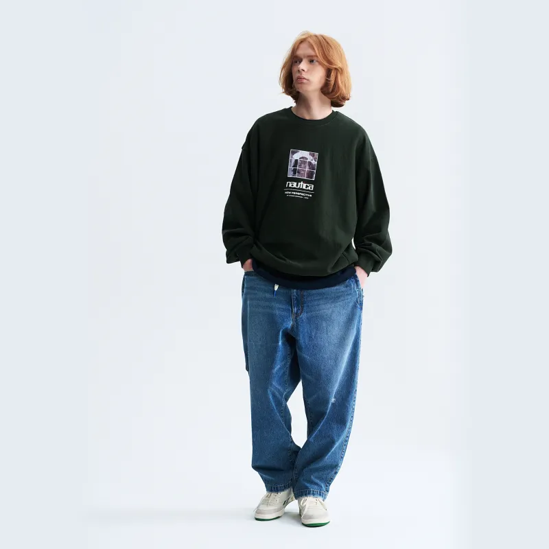Nautica White Sail Nautica White Sail X Yasuke Kawamura Co branded Series Sweatshirts Unisex-22