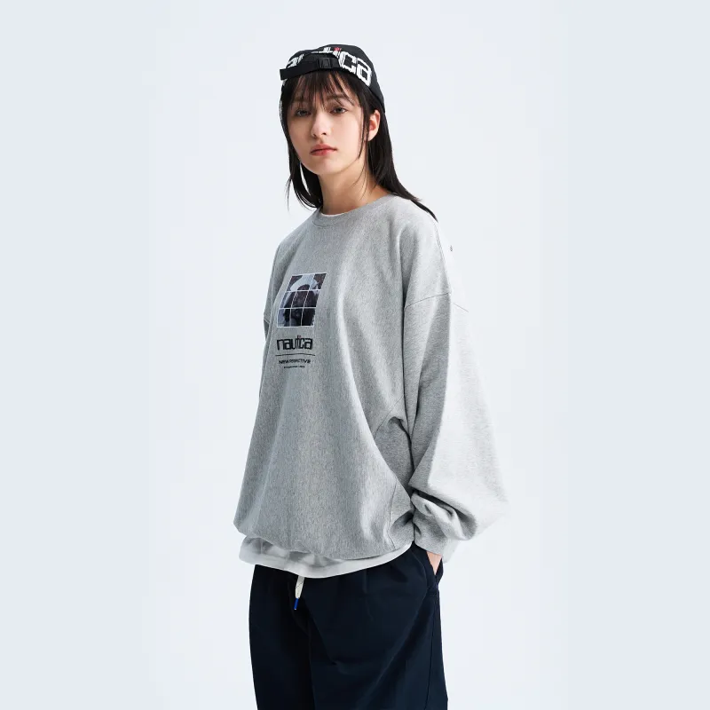Nautica White Sail Nautica White Sail X Yasuke Kawamura Co branded Series Sweatshirts Unisex-13