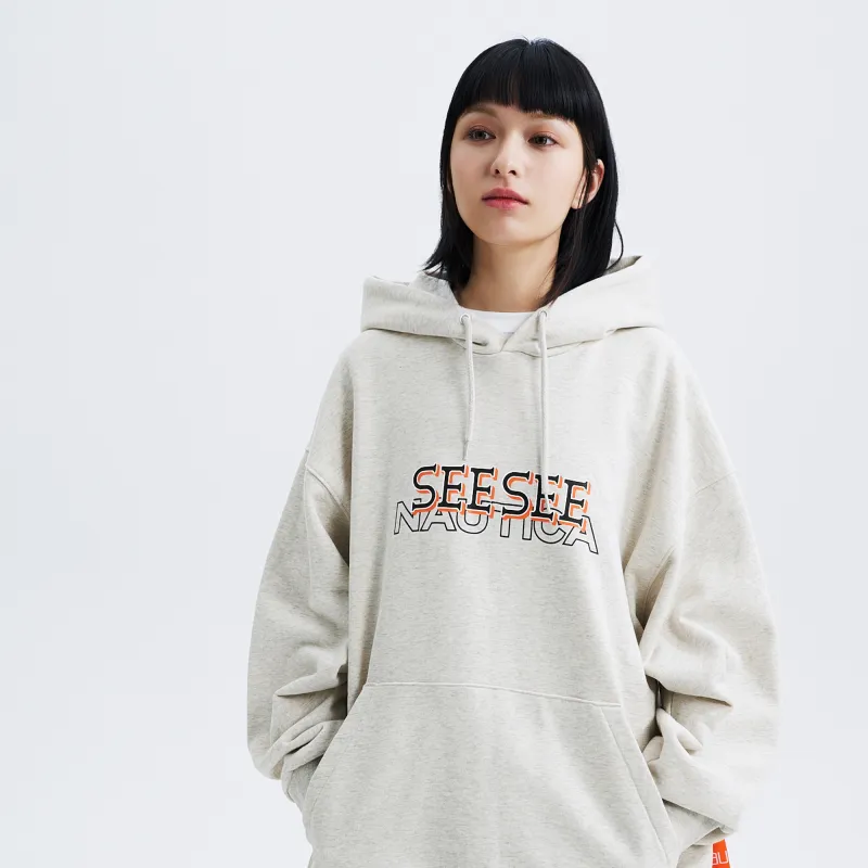 See See X Nautica White Sail Nautica White Sail X SEE SEE Co branded Series Sweatshirts Unisex-9