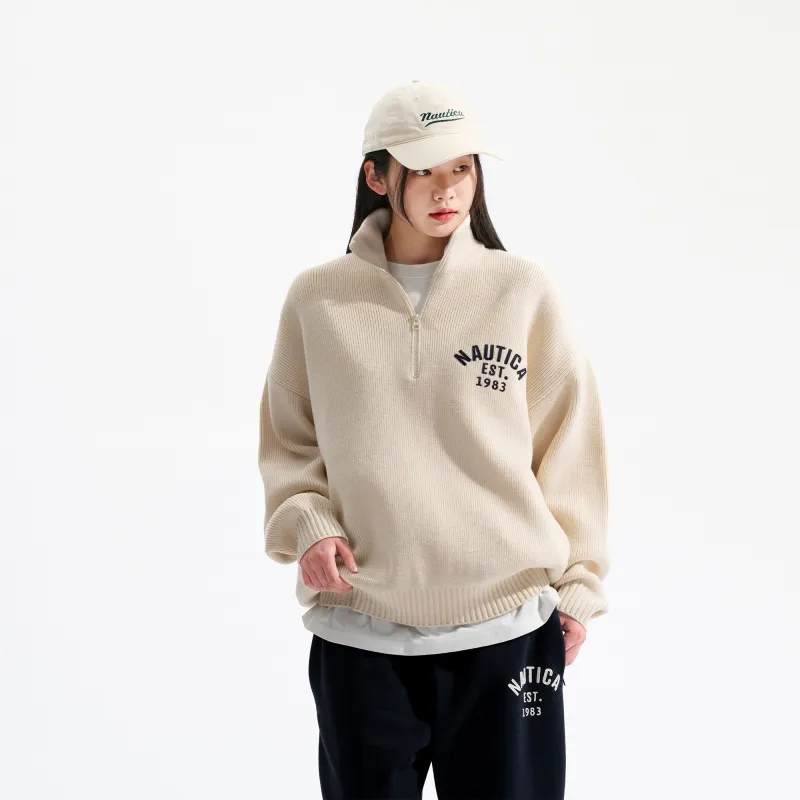 Nautica White Sail Sweater Men's-2