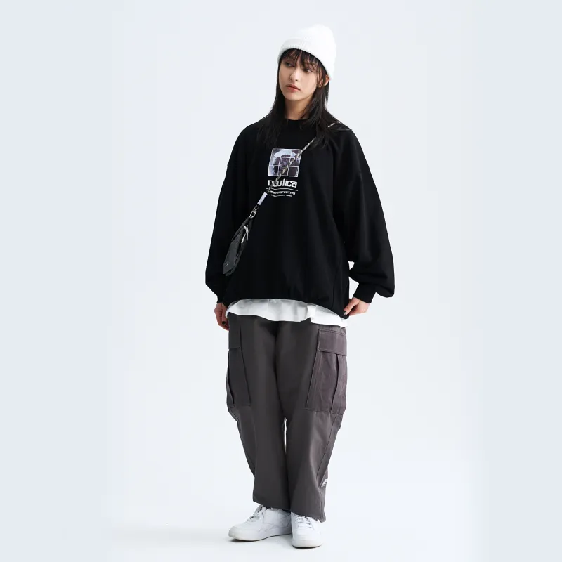 Nautica White Sail Nautica White Sail X Yasuke Kawamura Co branded Series Sweatshirts Unisex-7