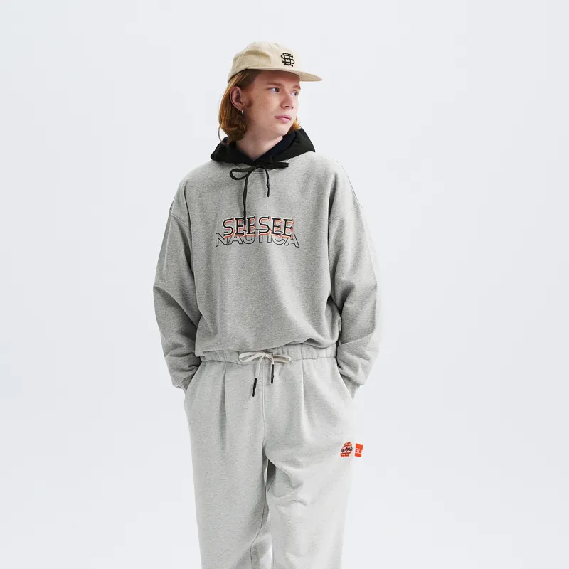 See See X Nautica White Sail Nautica White Sail X SEE SEE Co branded Series Sweatshirts Unisex-5