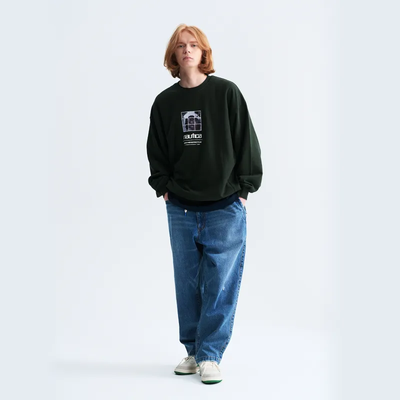 Nautica White Sail Nautica White Sail X Yasuke Kawamura Co branded Series Sweatshirts Unisex-23