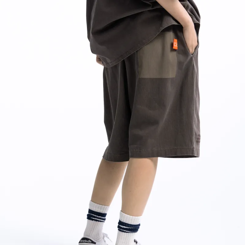 Nautica White Sail Nautica White Sail X Hirotsu Yumoto Co titled Series Casual Shorts Unisex-23