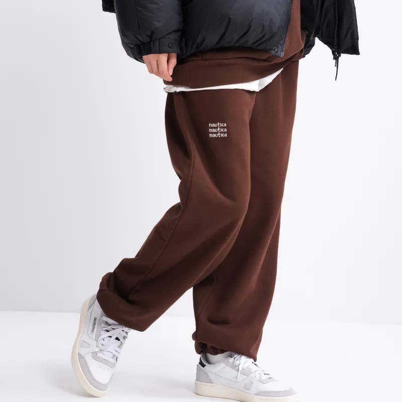 Nautica White Sail Knitted Sweatpants Unisex-12