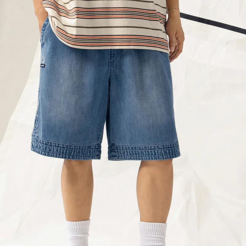 Nautica White Sail Nautica White Sail SS24 Denim Shorts Unisex-8