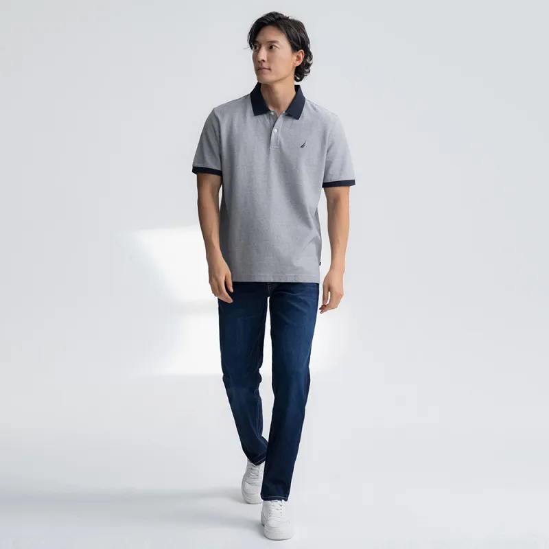 NAUTICA Polo Shirt Men's Navy Blue 4NV-2