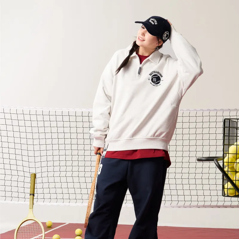 Nautica White Sail Sweatshirt Men's-3