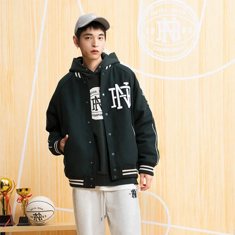 Nautica White Sail Baseball Jerseys Unisex-2