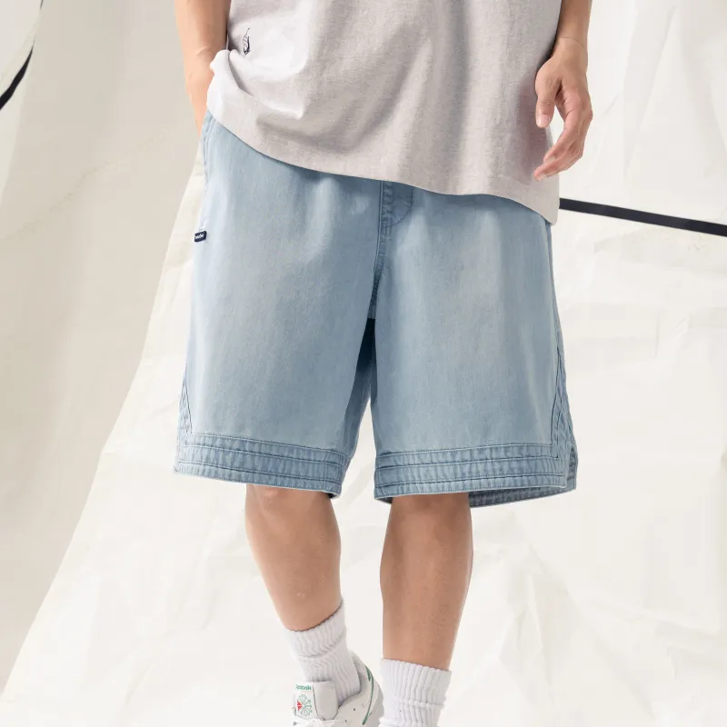 Nautica White Sail Nautica White Sail SS24 Denim Shorts Unisex-2