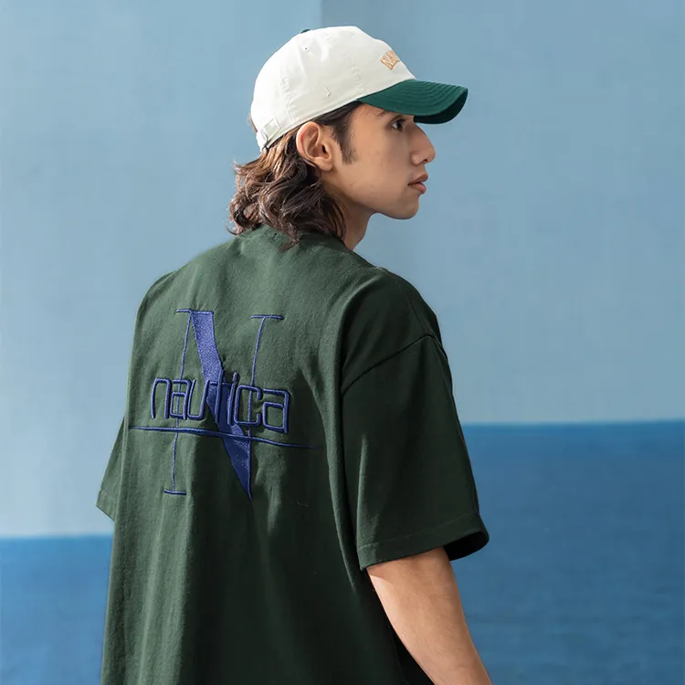 Nautica White Sail T Shirts Unisex-17