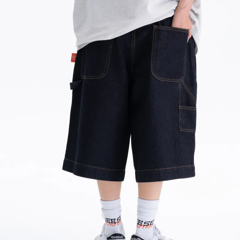 Nautica White Sail SS24 Casual Shorts Unisex Navy Blue-6