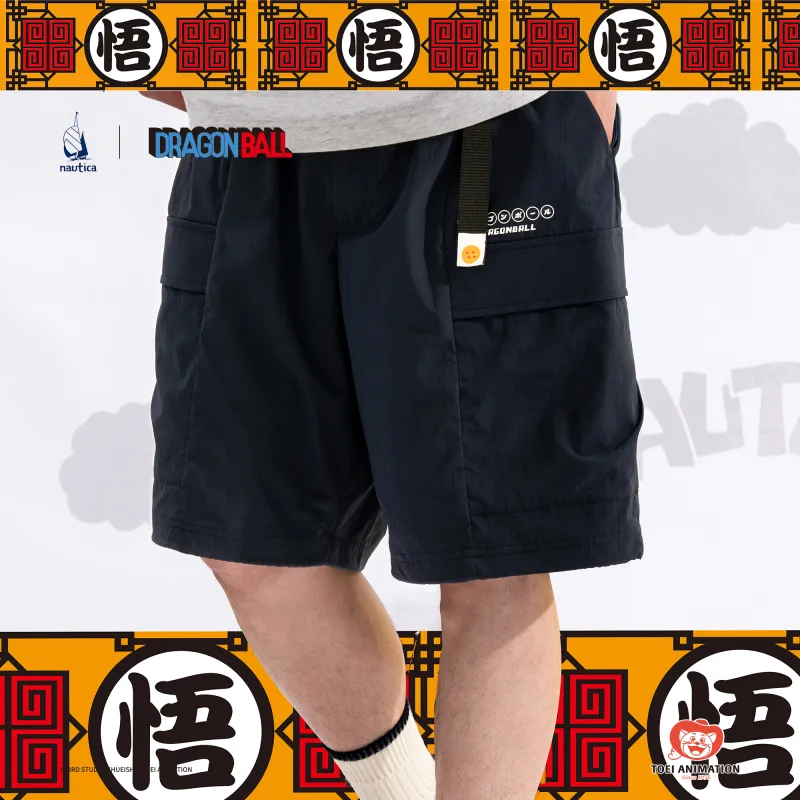 Nautica White Sail x LONGZHULIANMINGXILIE Cargo Shorts Unisex-9