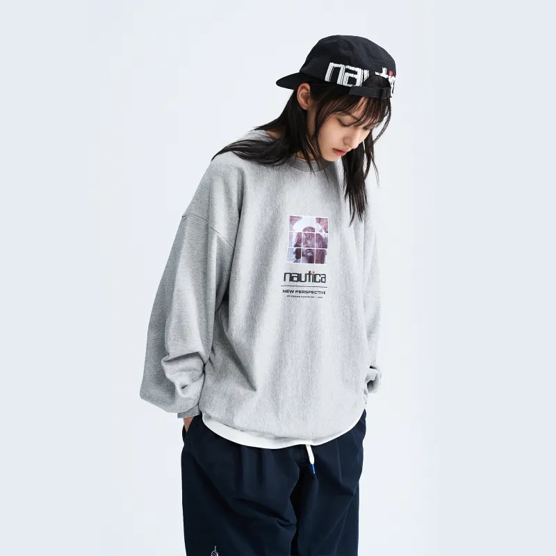 Nautica White Sail Nautica White Sail X Yasuke Kawamura Co branded Series Sweatshirts Unisex-12