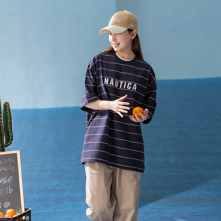 Nautica White Sail T Shirt Unisex-9