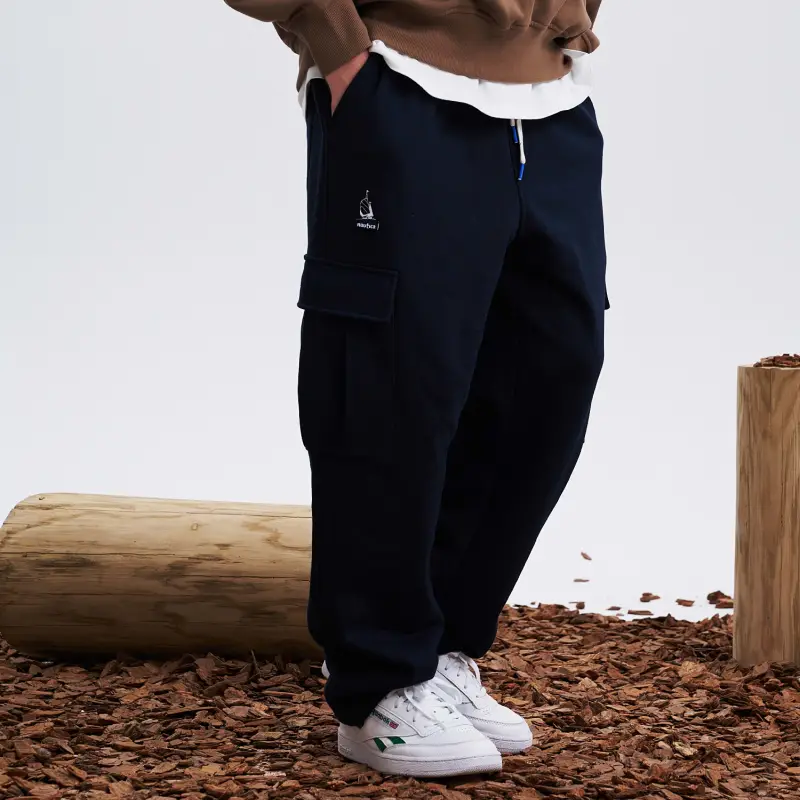 Nautica White Sail Knitted Sweatpants Unisex-3