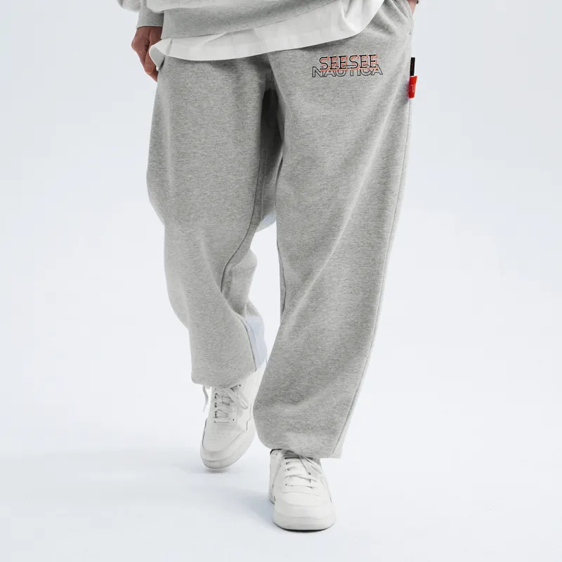 See See X Nautica White Sail Nautica White Sail X SEE SEE Co branded Series Knitted Sweatpants Unisex-2