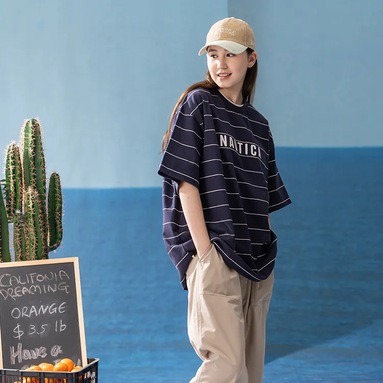 Nautica White Sail T Shirt Unisex-8
