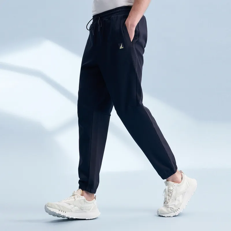 NAUTICA Knitted Sports Pants Men's Navy Blue-4