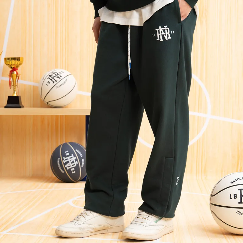 Nautica White Sail Knitted Sweatpants Unisex-11