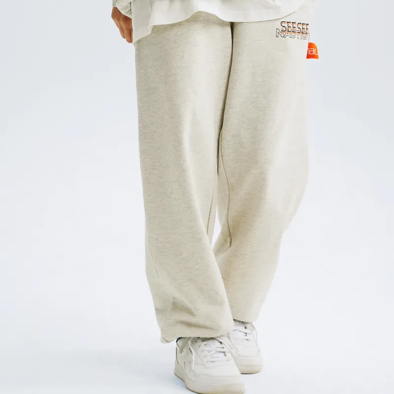 See See X Nautica White Sail Nautica White Sail X SEE SEE Co branded Series Knitted Sweatpants Unisex-11