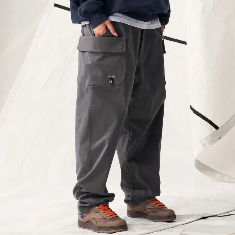 Nautica White Sail Knitted Sports Pants Men's-4