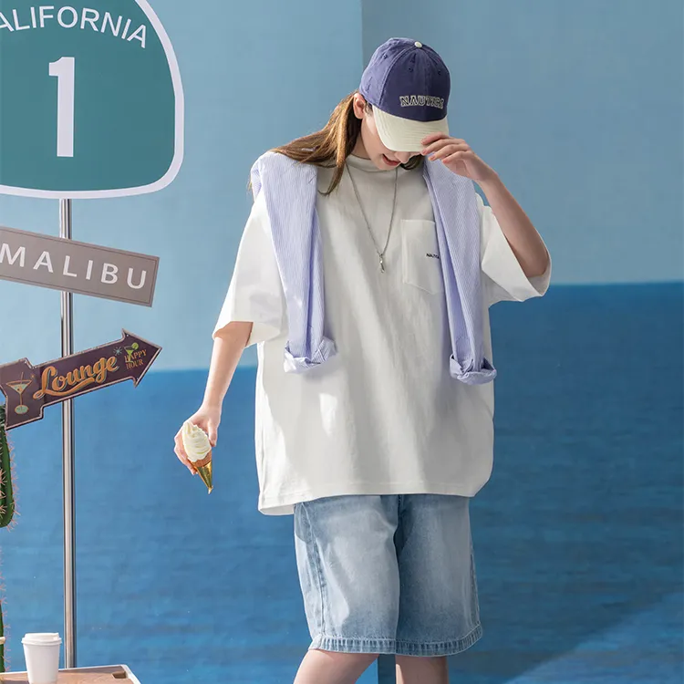 Nautica White Sail T Shirts Unisex-3
