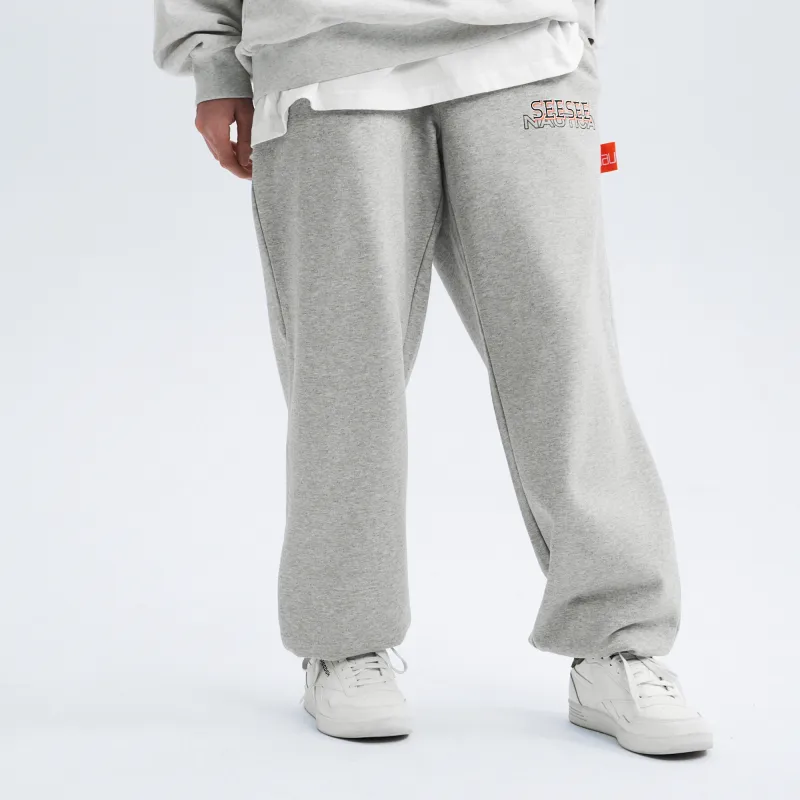 See See X Nautica White Sail Nautica White Sail X SEE SEE Co branded Series Knitted Sweatpants Unisex-6