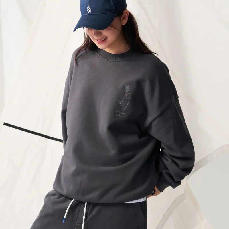 Nautica White Sail Sweatshirt Men's-10