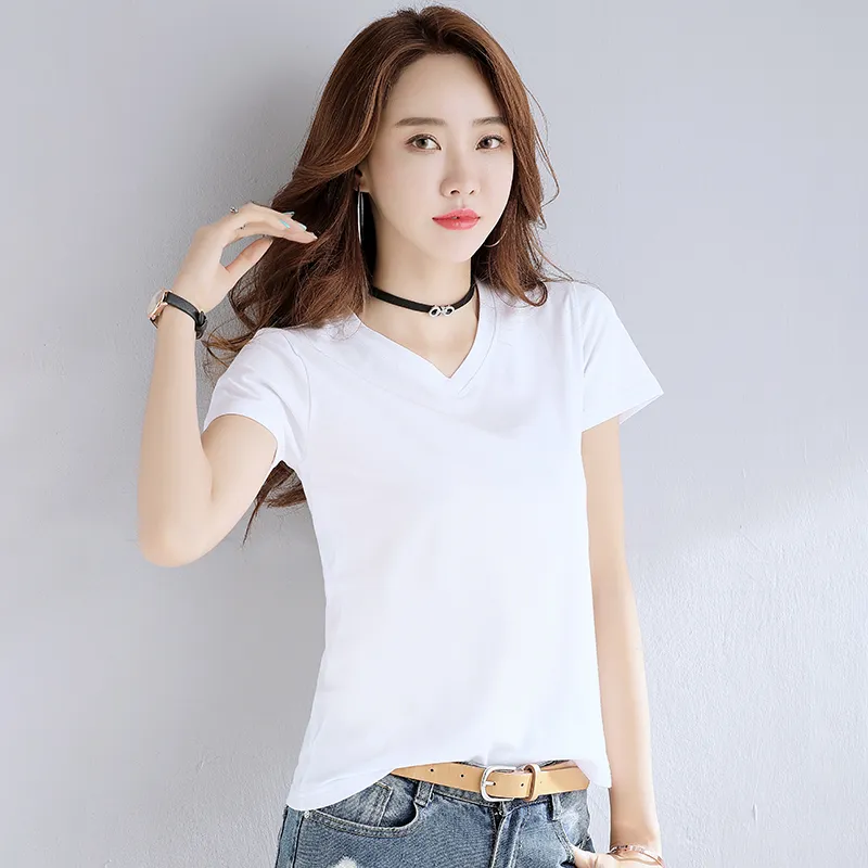 Mu Qingqing T Shirts Women's White-1