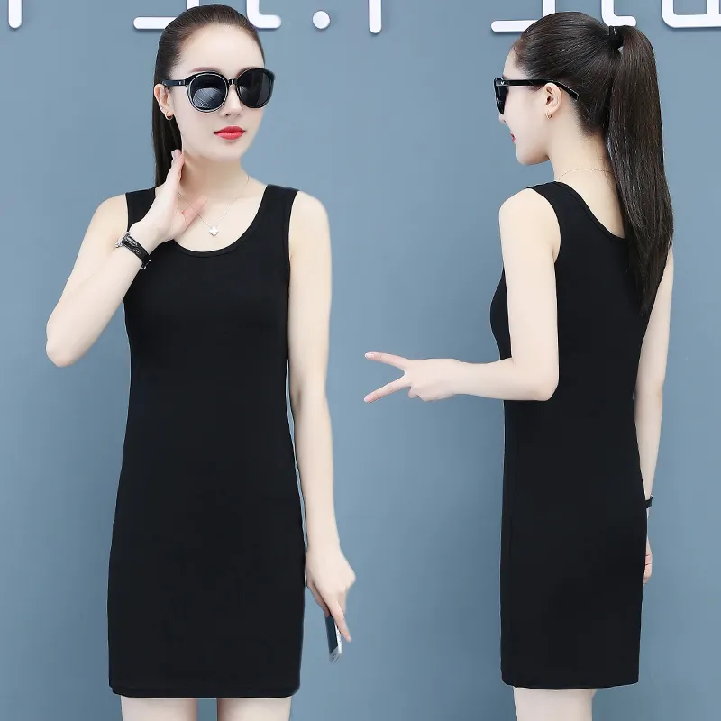 Mu Qingqing Sleeveless Dress Women's-2