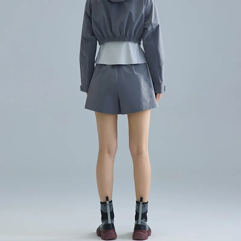 UPON PRO Jackets Coats Women's Forest Shadow Gray-4