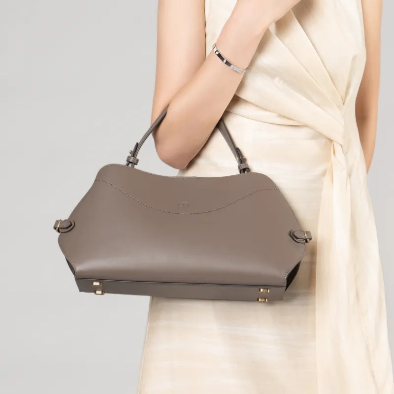 Chrisdien Deny Cow Leather Handbag Shoulder Bag Regular Women's Multicolor-12