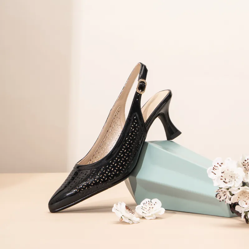 Chrisdien Deny Slim Heel High Heels 6.5CM Women's-13