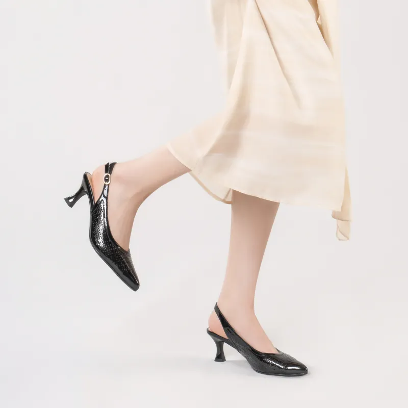 Chrisdien Deny Slim Heel High Heels 6.5CM Women's-11