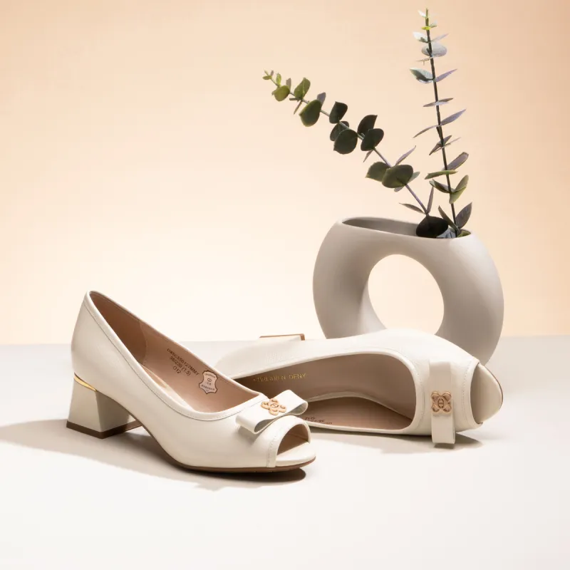 Chrisdien Deny Chunky Heel High Heels 4.5CM Women's-6