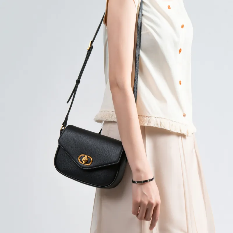 Chrisdien Deny Split Cow Leather Tofu Bag, Small Square Bag, Crossbody Bag, Shoulder Bag Women's Multicolor-22