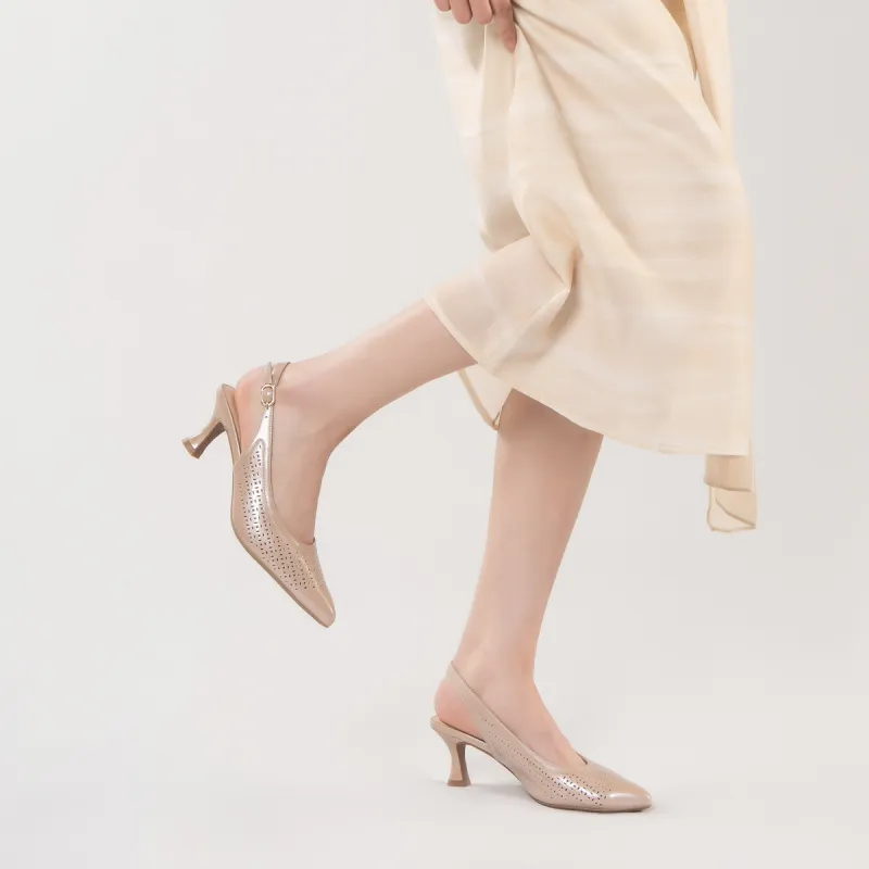 Chrisdien Deny Slim Heel High Heels 6.5CM Women's-4