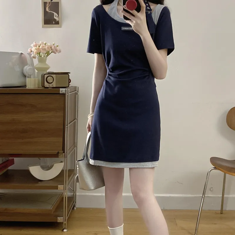 TORIGHT Short Sleeved Dress Women's-4