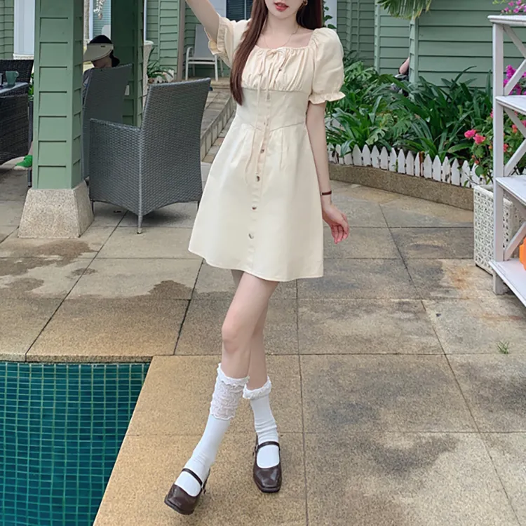 TORIGHT Short Sleeved Dress Women's-6