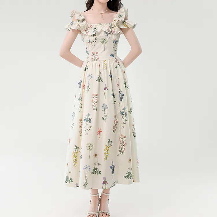 TORIGHT Short Sleeved Dress Women's-5
