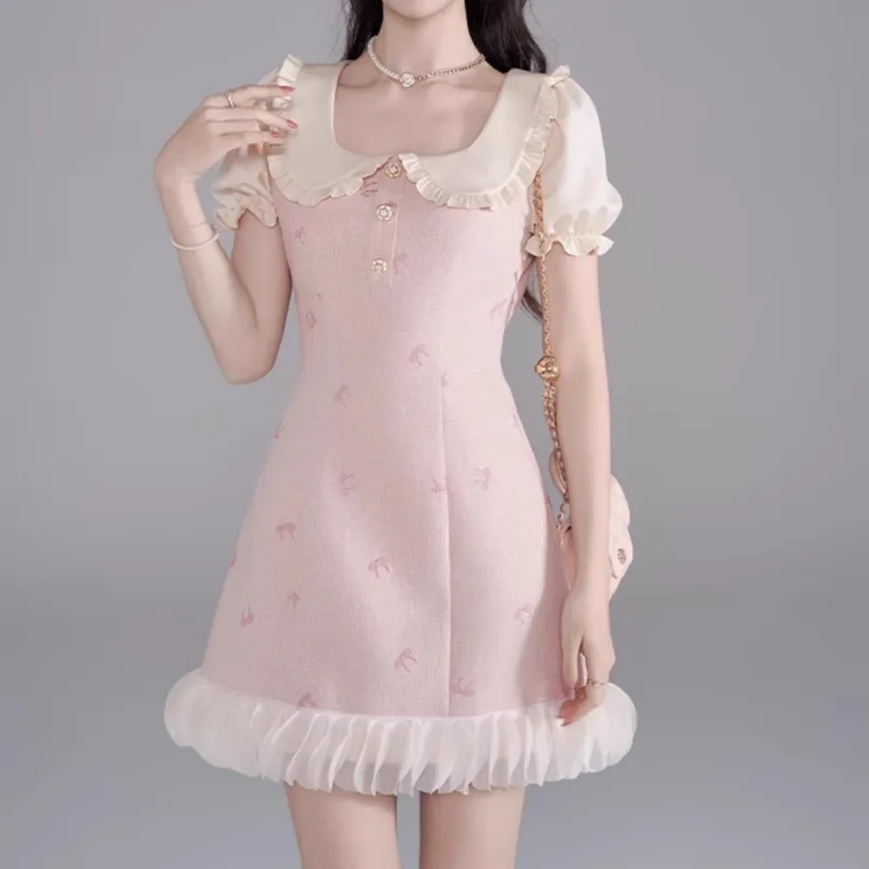 TORIGHT Sleeveless Dress Women's Pink-6